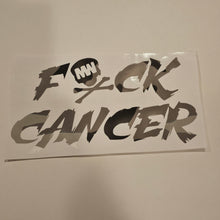 Load image into Gallery viewer, F Cancer Decal Vinyl
